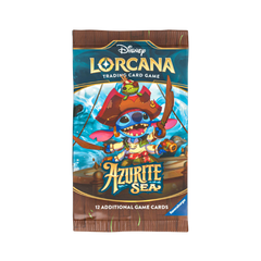 Disney Lorcana: Azurite Sea - Booster Pack (Art Work May Vary) - Deck Out Gaming