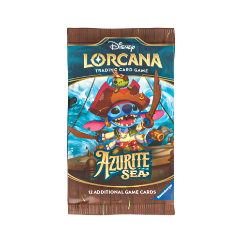 Disney Lorcana: Azurite Sea - Booster Pack (Art Work May Vary) - Deck Out Gaming