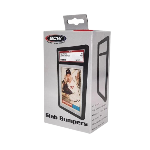 BCW Slab Bumpers - PSA Graded Card - Black - 6 Count - Deck Out Gaming