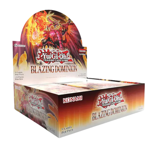 Yugioh Blazing Dominion Booster Box - 1st Edition (Pre Order) - Deck Out Gaming