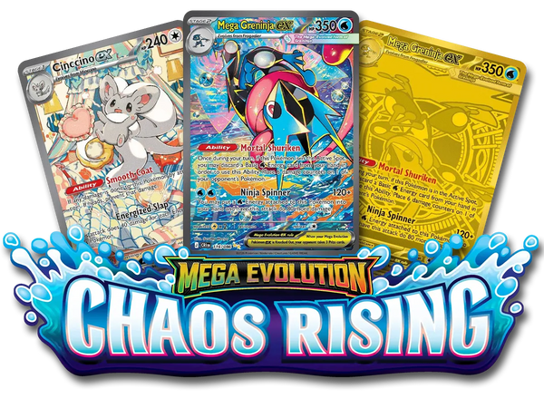 CHAOS <br>RISING Logo