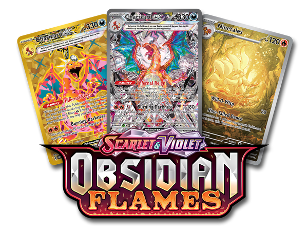 OBSIDIAN<br> FLAMES Logo