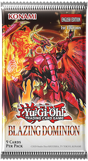 BLAZING<br> DOMINION Logo