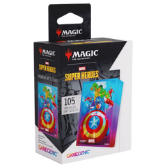 Gamegenic: Art Sleeves - MTG Marvel Super Heroes - Captain America - Deck Out Gaming