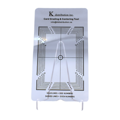 Card Grading & Centering Tool (Ships Bubble Mailer) - Deck Out Gaming