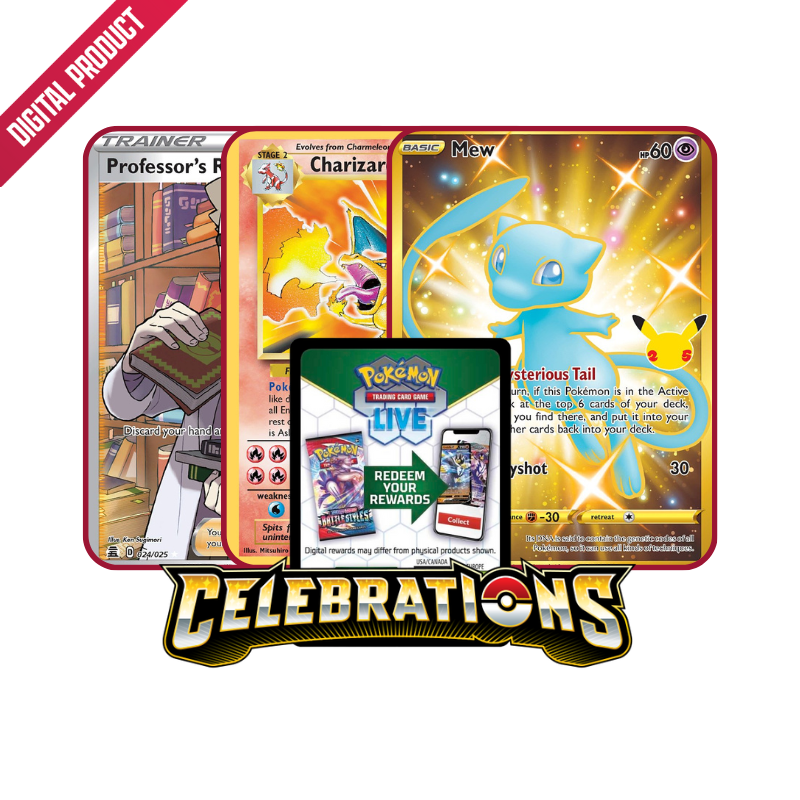 Celebrations Booster Pack PTCGL Code - Deck Out Gaming