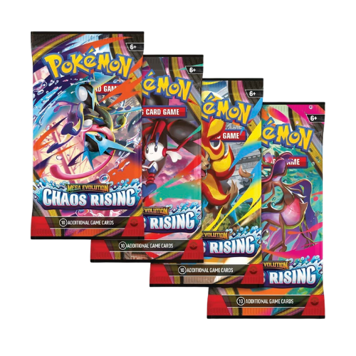 Pokemon ME4 - Chaos Rising Booster Pack (Random Art) (Limit 20 Per Person) - Deck Out Gaming