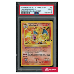 Charizard - Celebrations Classic Collection - 4 - PSA 9 - 82979615 - Deck Out Gaming