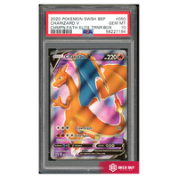 Charizard V - SWSH Promos - SWSH050 - PSA 10 - 58227194 - Deck Out Gaming