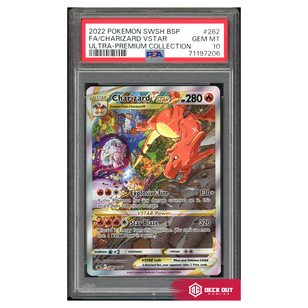 Charizard VSTAR - SWSH Promos - SWSH262 - PSA 10 - 71197206 - Deck Out Gaming