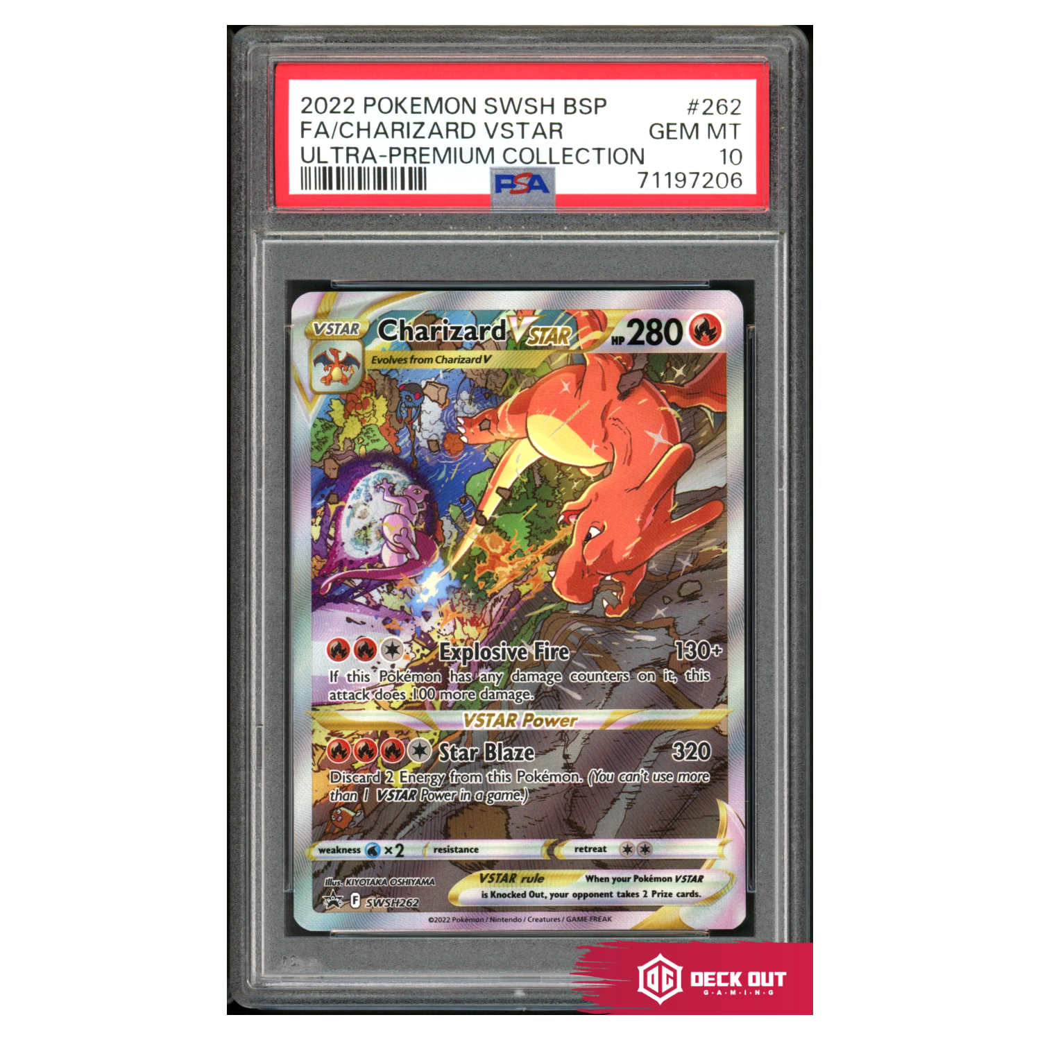 Charizard VSTAR - SWSH Promos - SWSH262 - PSA 10 - 71197206 - Deck Out Gaming