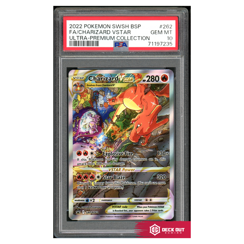 Charizard VSTAR - SWSH Promos - SWSH262 - PSA 10 - 71197235 - Deck Out Gaming