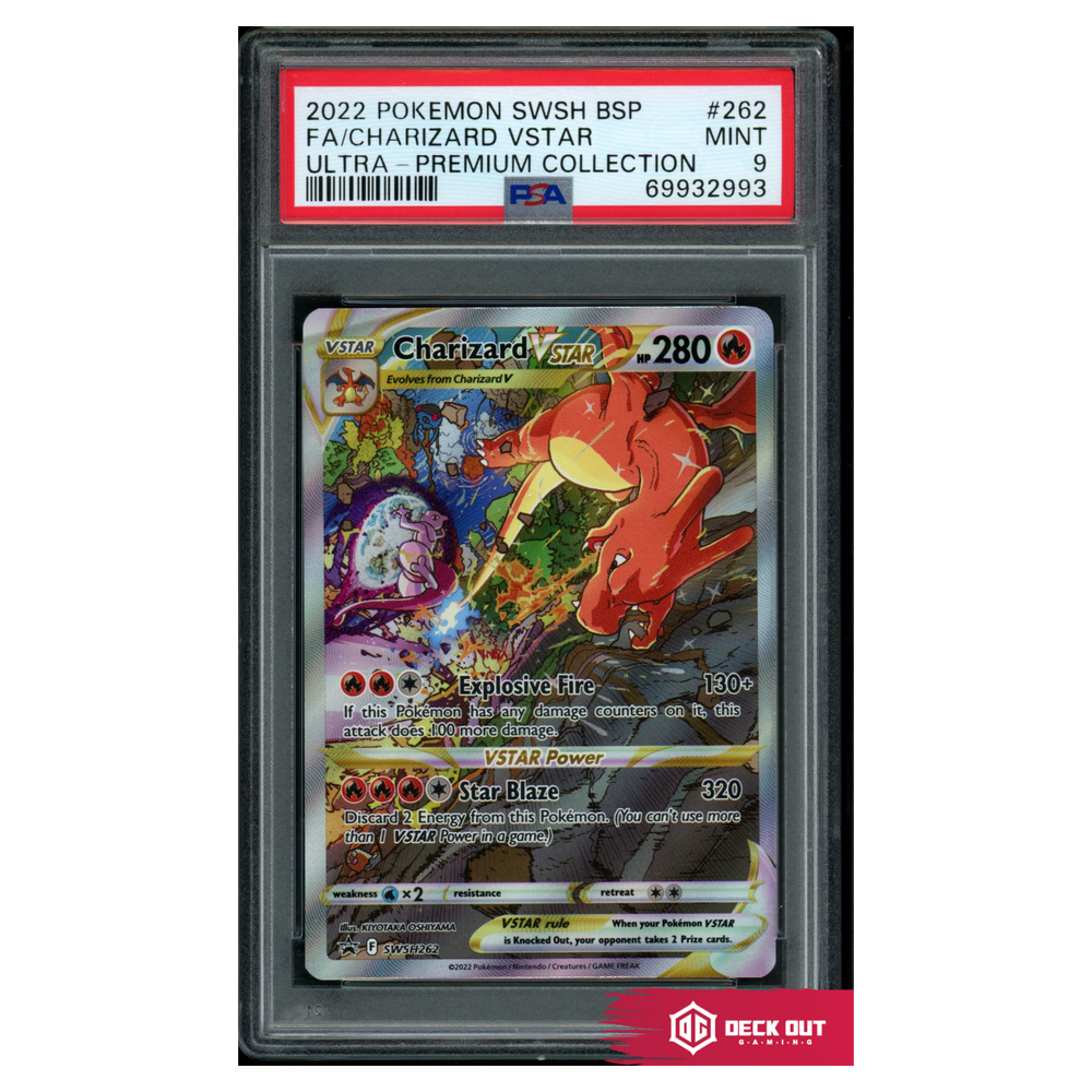 Charizard VStar - SWSH Promos - SWSH262 - PSA 9 - 69932993 - Deck Out Gaming