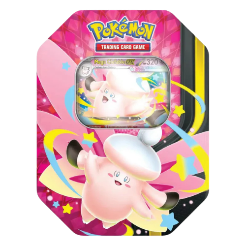 Pokemon - Mega Moonlite Tin - Clefable EX (Ships Friday June 5th)-1
