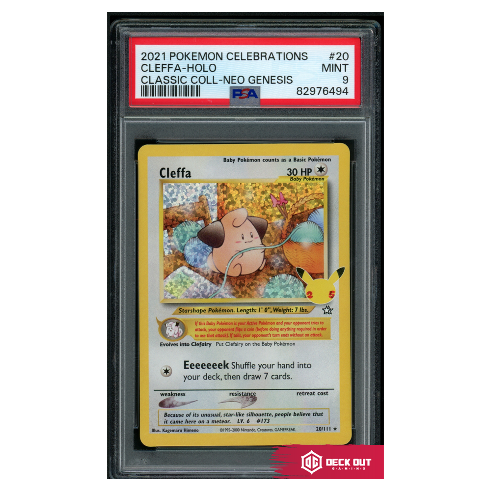 Cleffa - Celebrations Classic Collection - 20 - PSA 9 - 82976494