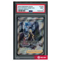 Cynthia's Ambition - Crown Zenith - GG60 - PSA 9 - 73963038 - Deck Out Gaming