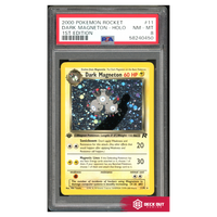 Dark Magneton - Team Rocket 1st Edition - 11 - PSA 8 - 58240450 - Deck Out Gaming