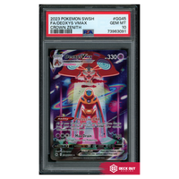 Deoxys VMAX - Crown Zenith - GG45 - PSA 10 - 73963091 - Deck Out Gaming