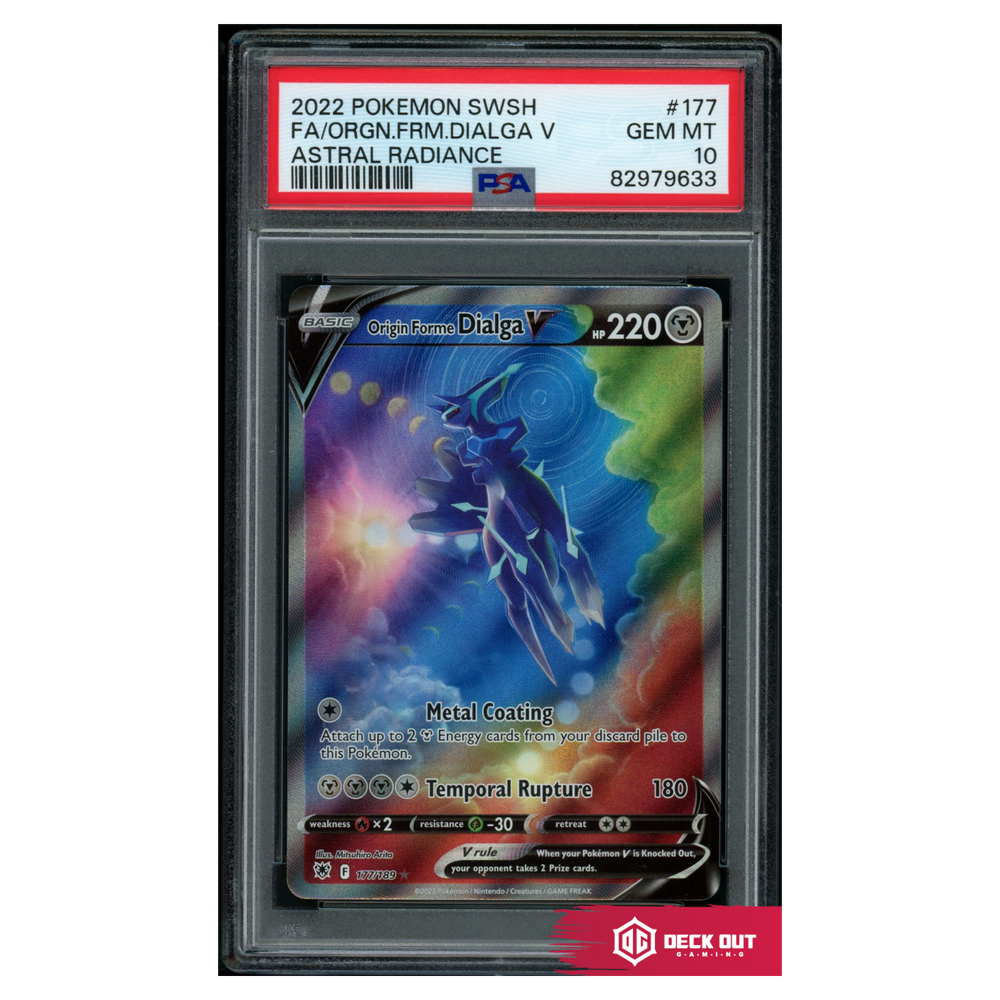 Dialga V - Astral Radiance - 177 - PSA 10 - 82979633 - Deck Out Gaming