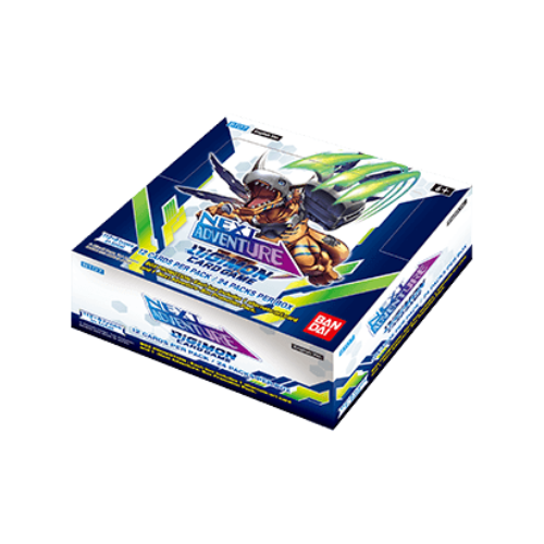 Digimon BT-07 Next Adventure Booster Box (No External Promo Packs) (Imperfect Box) - Deck Out Gaming