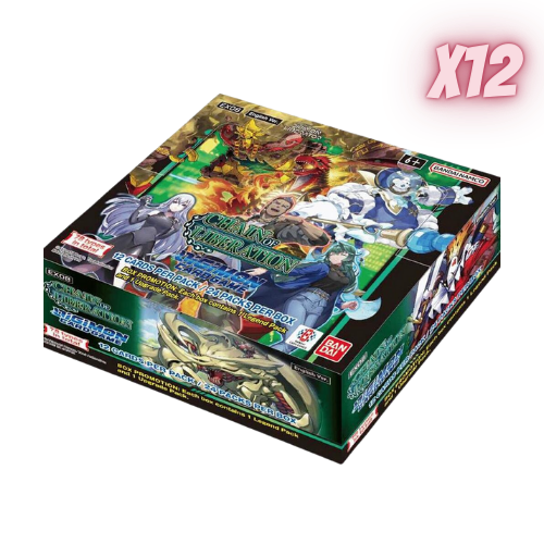 Digimon Chain Of Liberation Booster Case - Deck Out Gaming