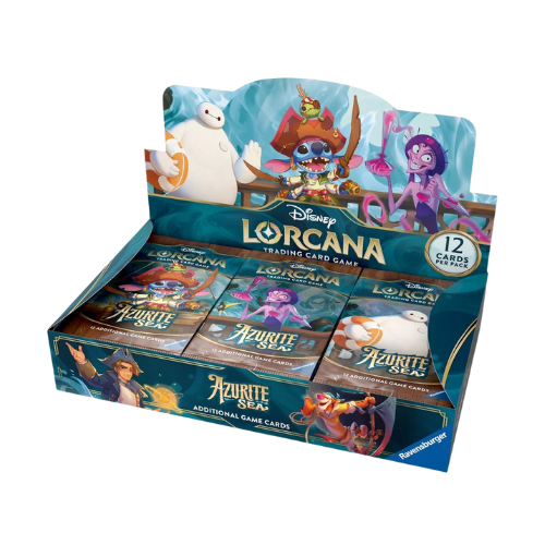 Disney Lorcana Azurite Sea Booster Box - Deck Out Gaming