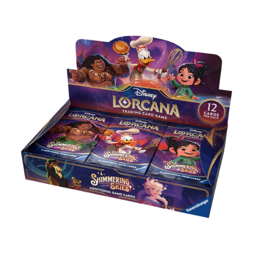 Disney Lorcana Shimmering Skies Booster Box - Deck Out Gaming