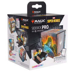 Gamegenic: Deck Box - MTG Marvel Super Heroes - Doom Reigns Supreme - SideKick Pro 100+ XL - Deck Out Gaming