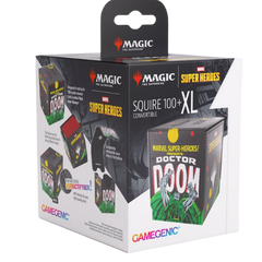 Gamegenic: Deck Box - MTG Marvel Super Heroes - Doc Doom - Squire 100+ XL - Deck Out Gaming