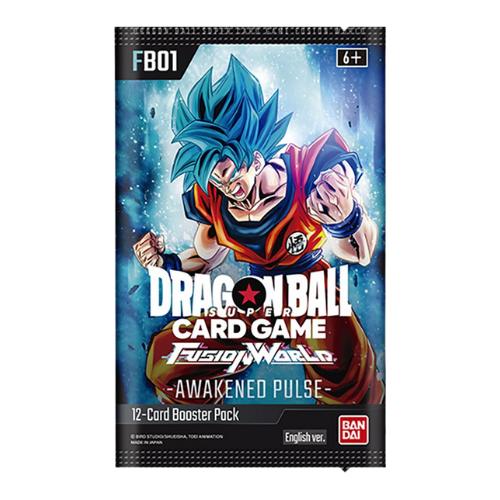 Dragon Ball Super Fusion World FB-01 Awakened Pulse Booster Pack
