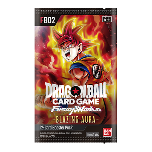 Dragon Ball Super Fusion World FB-02 Blazing Aura Booster Pack - Deck Out Gaming