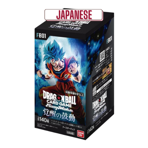 Dragon Ball Super Fusion World Japanese FB-01 Awakened Pulse Booster Box