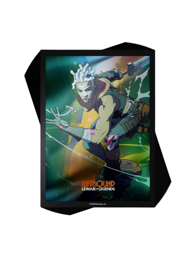 Riftbound League Of Legends - Radiance Card Sleeves - Ekko - 100ct - Deck Out Gaming