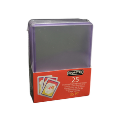 Evoretro Regular Toploaders - 3"x4" - 25 Count - Deck Out Gaming