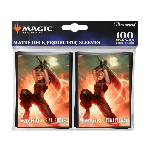 MTG - Deck Protector Sleeves - Final Fantasy - Cloud