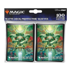 MTG - Deck Protector Sleeves - Final Fantasy - Knights Of Round-1