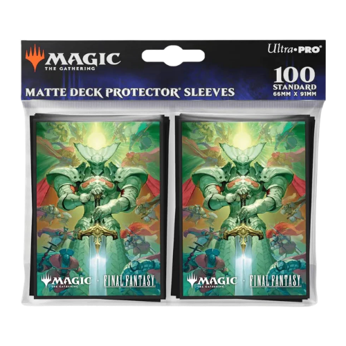 MTG - Deck Protector Sleeves - Final Fantasy - Knights Of Round-1