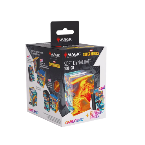 Gamegenic Deck Box: MTG Marvel Super Heroes - Fan Four Unl - Soft Dynacrate 100+ XL - Deck Out Gaming