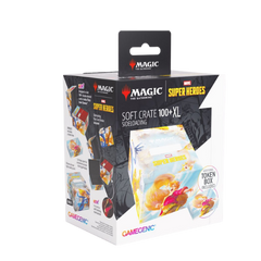 Gamegenic: Deck Box - MTG Marvel Super Heroes - Fantastic/GoNuts - Soft Crate XL 100+ Sideloading - Deck Out Gaming