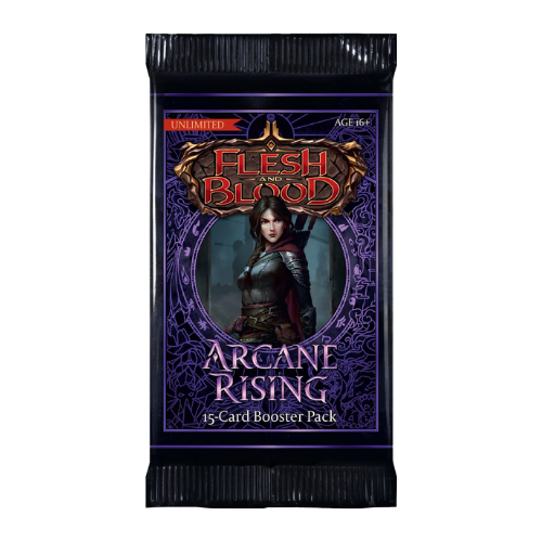 Flesh and Blood TCG Arcane Rising Booster Pack - Unlimited - Deck Out Gaming