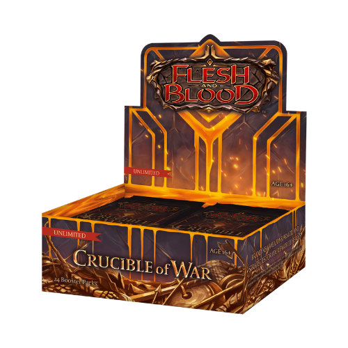 Flesh and Blood TCG Crucible Of War Booster Box - Unlimited - Deck Out Gaming