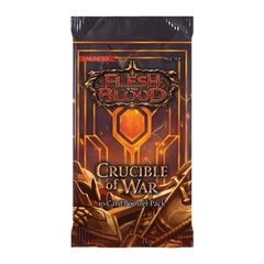 Flesh and Blood TCG Crucible Of War Booster Pack - Unlimited - Deck Out Gaming