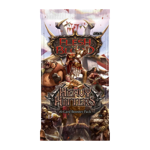 Flesh and Blood TCG Heavy Hitters Booster Pack - Deck Out Gaming