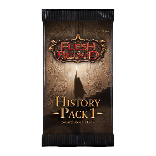 Flesh and Blood TCG History Pack 1 Booster Pack - Deck Out Gaming