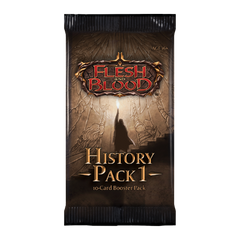 Flesh and Blood TCG History Pack 1 Booster Pack - Deck Out Gaming