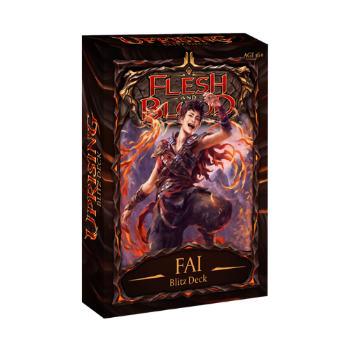 Flesh and Blood TCG Uprising Blitz Deck - Fai - Deck Out Gaming