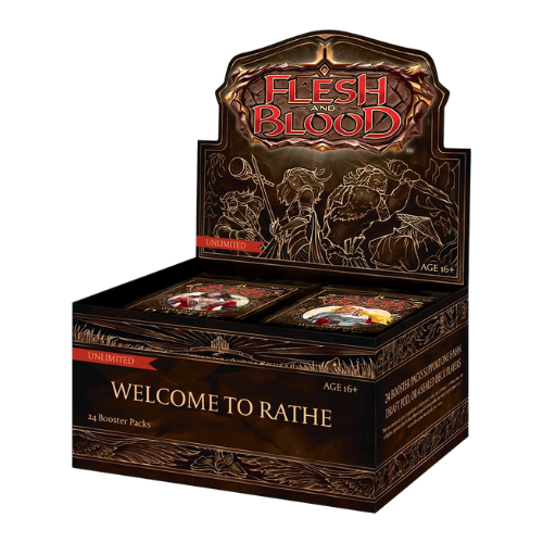 Flesh and Blood TCG Welcome to Rathe Booster Box - Unlimited - Deck Out Gaming