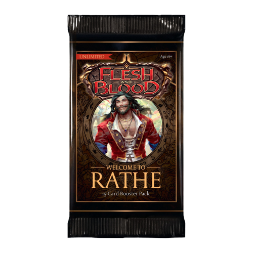 Flesh and Blood TCG Welcome to Rathe Booster Pack - Unlimited - Deck Out Gaming
