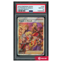 Friends In Sinnoh - Crown Zenith - 149 - PSA 10 - 73963068 - Deck Out Gaming