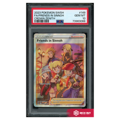 Friends In Sinnoh - Crown Zenith - 149 - PSA 10 - 73963068 - Deck Out Gaming